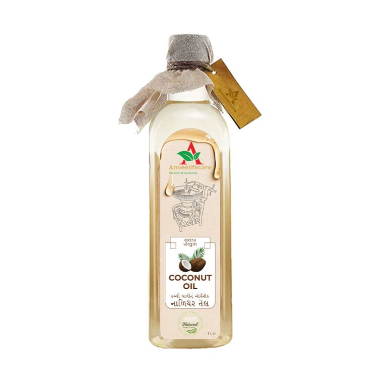 Anveelifecare Coconut Oil - Wooden cold pressed , Pure Kachi Ghani and Traditionally Processed