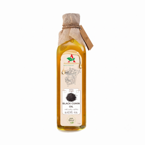 Anveelifecare Black Cumin Oil (Kalonji Oil) - Wooden cold pressed , Pure Kachi Ghani and Traditionally Processed